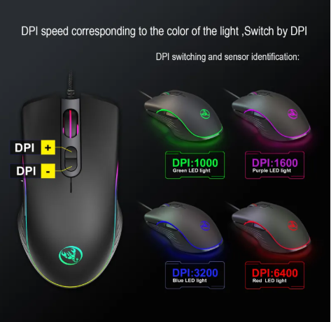Glow Tech Gaming Mouse for Gamers
